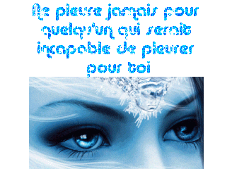 Oui ! la tristesse !